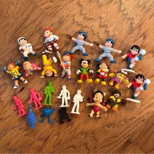 Vintage 80s 90s PVC Toy Figure Lot 23 Piece - McDonald’s, Disney, CPK, Aliens